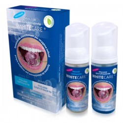 MOUSSES DENTIFRICE BLANCHEUR GOÛT MENTHE X2